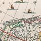 1635 RUSSIA antique MAP by Isaac Massa RARE