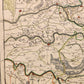 1702 FRANCE LE DUCHE de CLEVES antique MAP by Hubert Jaillot