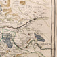1702 FRANCE LE DUCHE de CLEVES antique MAP by Hubert Jaillot