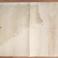 1793 FRENCH GERMAN WAR MILITARY MAP antique