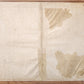 1730s MILITARY MAP antique THEATRE DE LA GUERRE CARTE NOUVELLE LE COURS du RHIN