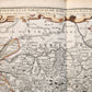 1730s antique MAP antique HAUTE et BASSE ALSACE SUNTGAW BRISGAW ORTEN AW