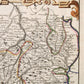 1730s antique MAP antique HAUTE et BASSE ALSACE SUNTGAW BRISGAW ORTEN AW