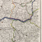 1730s antique MAP antique HAUTE et BASSE ALSACE SUNTGAW BRISGAW ORTEN AW