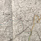 1730s antique MAP antique HAUTE et BASSE ALSACE SUNTGAW BRISGAW ORTEN AW