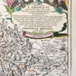1718 Breisgau Soutwest Germany antique MAP antique PROVINCIA BRISGOIA