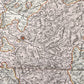 1718 Breisgau Soutwest Germany antique MAP antique PROVINCIA BRISGOIA