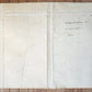 1743 FRENCH MILITARY antique MAP antique THEATRE la GUERRE en ALLEMAGNE FRANCE