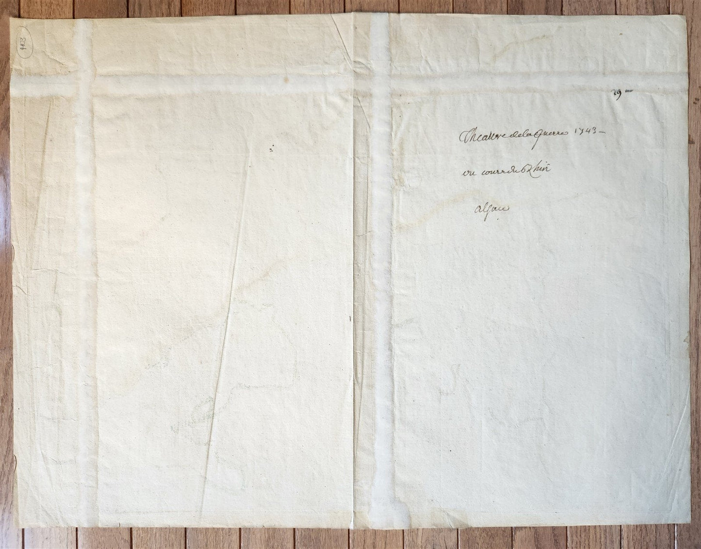 1743 FRENCH MILITARY antique MAP antique THEATRE la GUERRE en ALLEMAGNE FRANCE