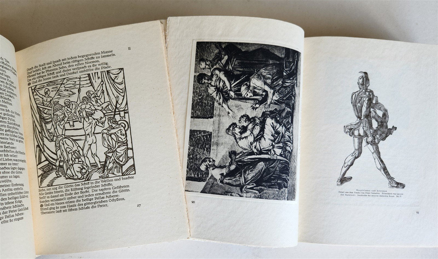 1939 HOMER ODYSSEY & ILIAD illustrated 2 VOLUMES antique LIMITED EDITION