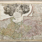 1716 GERMANY PRUSSIA POLAND LITHUANIA antique MAP by HOMANN HEIRS -BORUSSIA