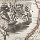 1716 GERMANY PRUSSIA POLAND LITHUANIA antique MAP by HOMANN HEIRS -BORUSSIA