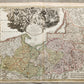 1716 GERMANY PRUSSIA POLAND LITHUANIA antique MAP by HOMANN HEIRS -BORUSSIA