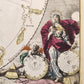 1724 PERSIAN EMPIRE antique MAP IMPERII PERSICI by Homann