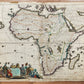 1680 AFRICA antique MAP rare 17th CENTURY AUTHENTIC