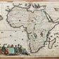 1680 AFRICA antique MAP rare 17th CENTURY AUTHENTIC
