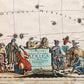 1680 AFRICA antique MAP rare 17th CENTURY AUTHENTIC