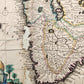 1680 AFRICA antique MAP rare 17th CENTURY AUTHENTIC