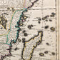 1680 AFRICA antique MAP rare 17th CENTURY AUTHENTIC