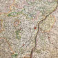 1692 ALSACE FRANCE antique MAP large size 25 by 35.5 inches 17th CENTURY