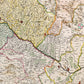 1690 ALSACE FRANCE antique MAP by Frederick de Wit 17th CENTURY ALSATIAE ducatus