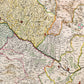 1690 ALSACE FRANCE antique MAP by Frederick de Wit 17th CENTURY ALSATIAE ducatus