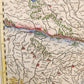 1650s ALSACE FRANCE antique MAP by Janssonius 17th CENTURY ALSATIAE inferior