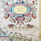 1630s ALSACE FRANCE antique MAP by GERARD MERCATOR L'ALSATIA INFERIOR