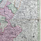 1740s ALSACE FRANCE antique MAP Alsatia Landgraviatus cum Suntgoia et Brisgoia