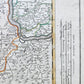 1720s ALSACE FRANCE antique MAP Alsatia Superior una cum Suntgovia