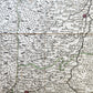 1754 ALSACE FRANCE antique MAP Carte de L'Alsace .. et Basse et Le Sundgau