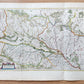 1635 ALSACE FRANCE antique MAP Alsatia Landgraviatus by MERCATOR