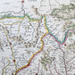 1635 ALSACE FRANCE antique MAP Alsatia Landgraviatus by MERCATOR