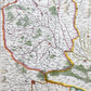 1635 ALSACE FRANCE antique MAP Alsatia Landgraviatus by MERCATOR