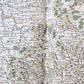 1707 ALSACE FRANCE antique MAP by Hubert Jaillot