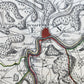 1740s SWITZERLAND antique MAP HELVETIORUM Reipublicae Cantones Tredicum SEUTTER