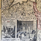 1732 SWITZERLAND antique MAP HELVETIORUM Reipublicae Cantones Tredicum by HOMANN