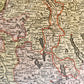1732 SWITZERLAND antique MAP HELVETIORUM Reipublicae Cantones Tredicum by HOMANN