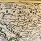 1732 SWITZERLAND antique MAP HELVETIORUM Reipublicae Cantones Tredicum by HOMANN