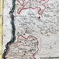 1790s GERMANY antique MAP Die obere Markgrafschaft Baaden