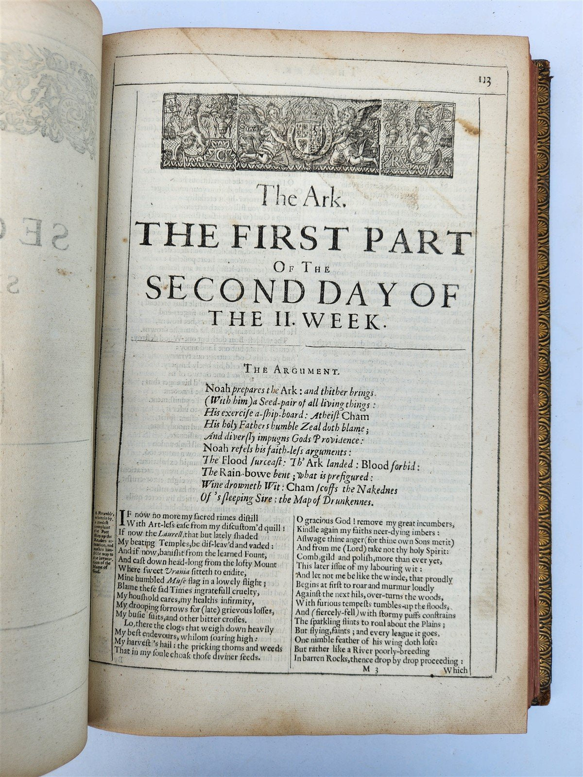 1633 DU BARTAS HIS DIVINE WEEKS & WORKES antique FOLIO in ENGLISH
