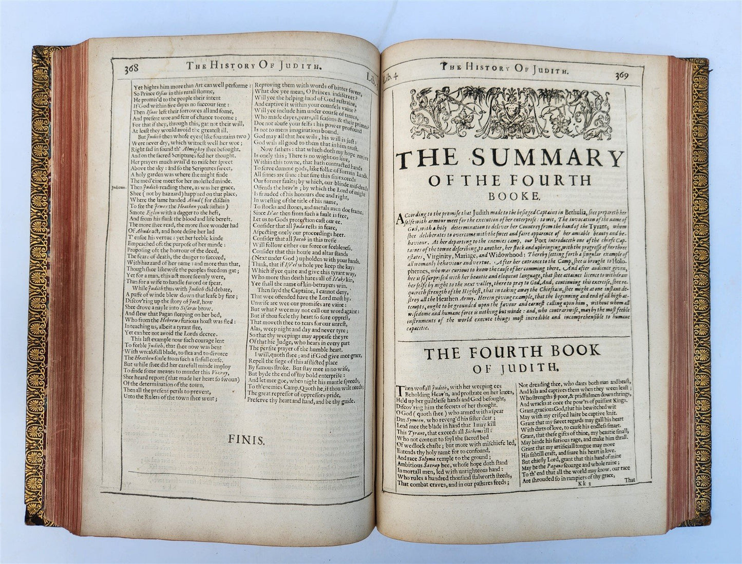 1633 DU BARTAS HIS DIVINE WEEKS & WORKES antique FOLIO in ENGLISH