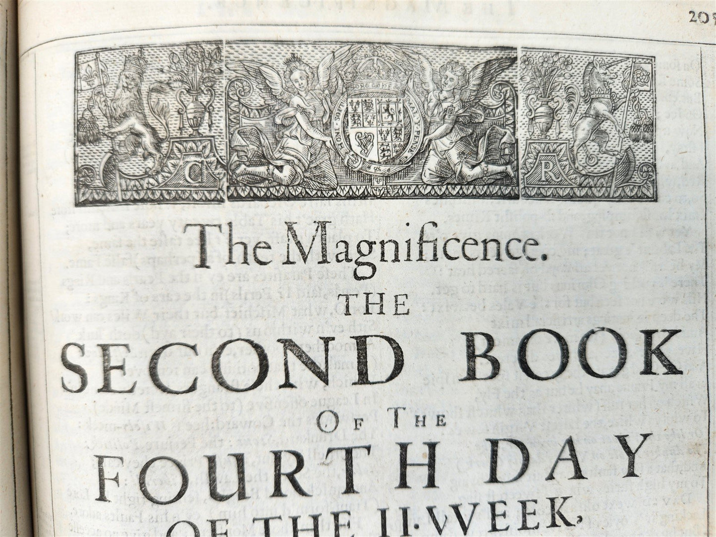 1633 DU BARTAS HIS DIVINE WEEKS & WORKES antique FOLIO in ENGLISH