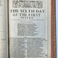 1633 DU BARTAS HIS DIVINE WEEKS & WORKES antique FOLIO in ENGLISH
