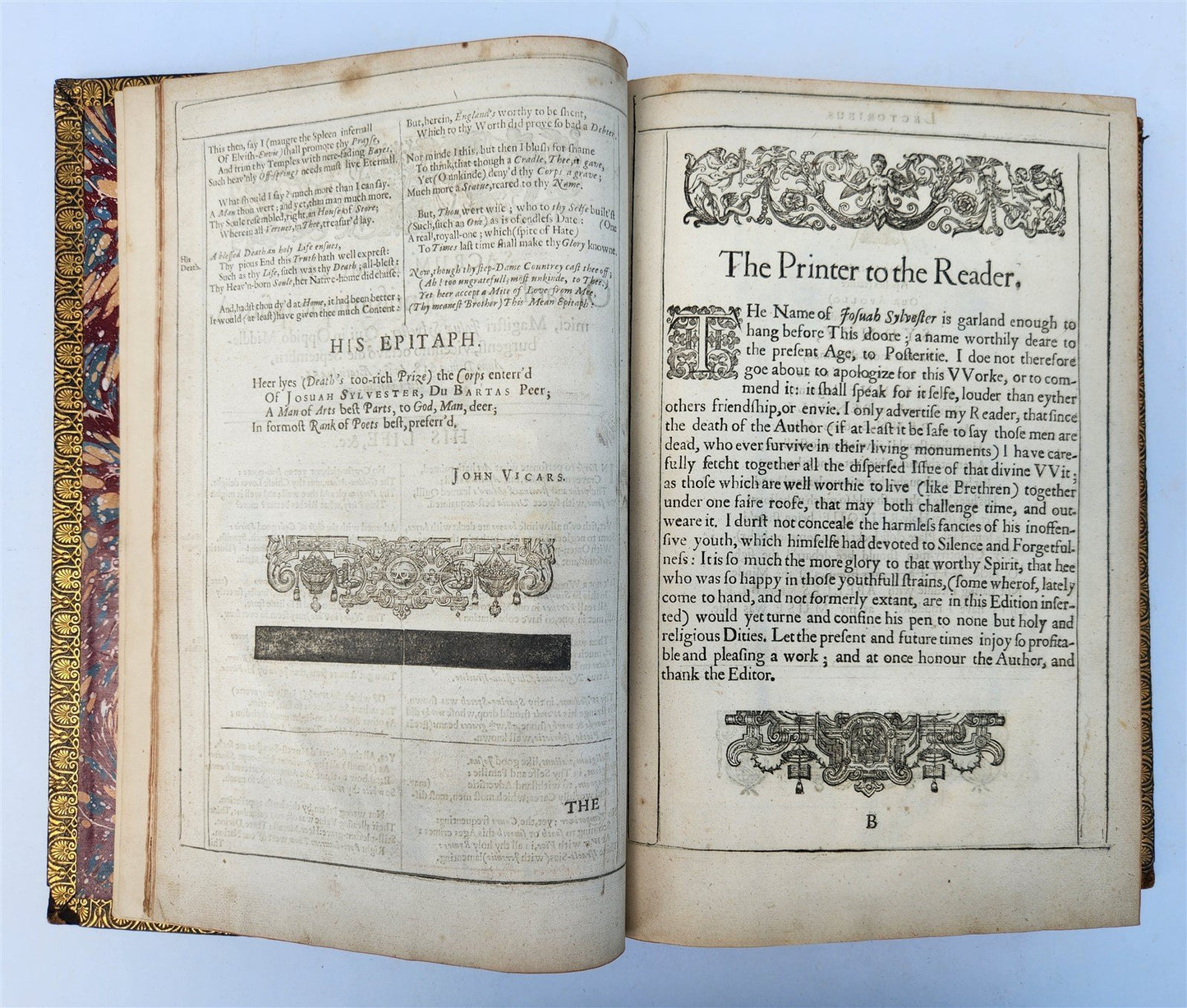 1633 DU BARTAS HIS DIVINE WEEKS & WORKES antique FOLIO in ENGLISH