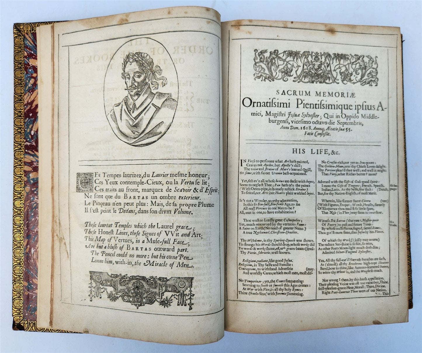 1633 DU BARTAS HIS DIVINE WEEKS & WORKES antique FOLIO in ENGLISH