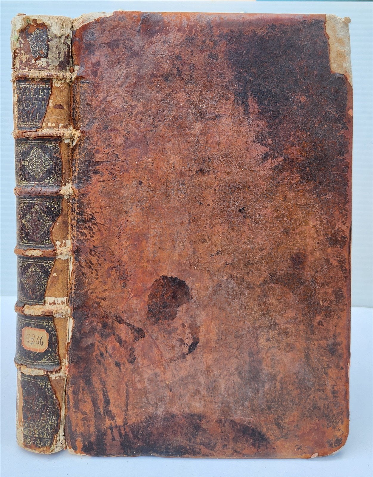 1675 Hadrian Valesius Notitia Galliarum ordine litterarum digesta antique FOLIO