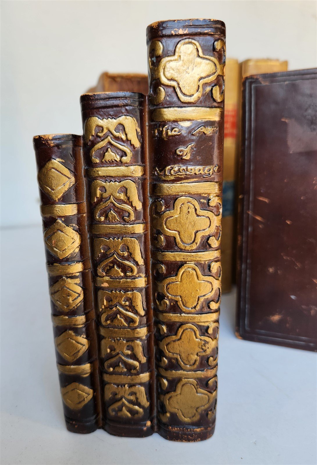 PAIR of VINTAGE BOOKENDS