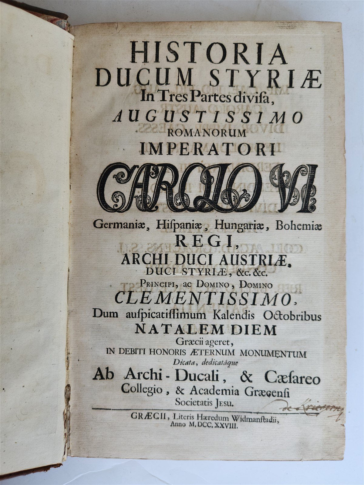 1728 HISTORY of DUCHY of STYRIA ILLUSTRATED FOLIO antique AUSTRIA & SLOVENIA