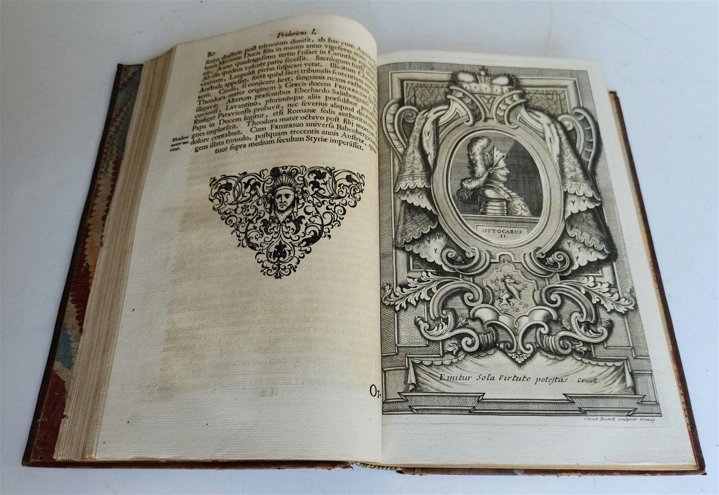 1728 HISTORY of DUCHY of STYRIA ILLUSTRATED FOLIO antique AUSTRIA & SLOVENIA